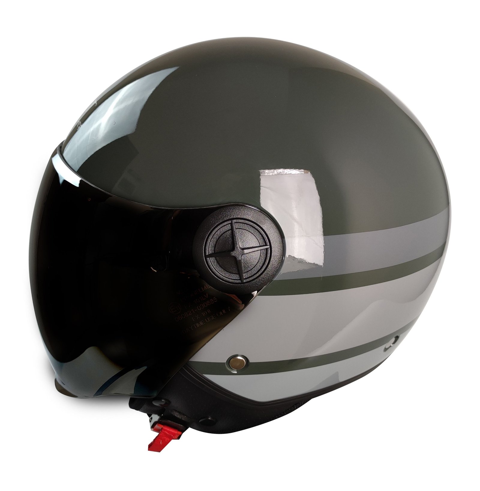 MTS FX-101 NARDO SILVER YARIM KASK