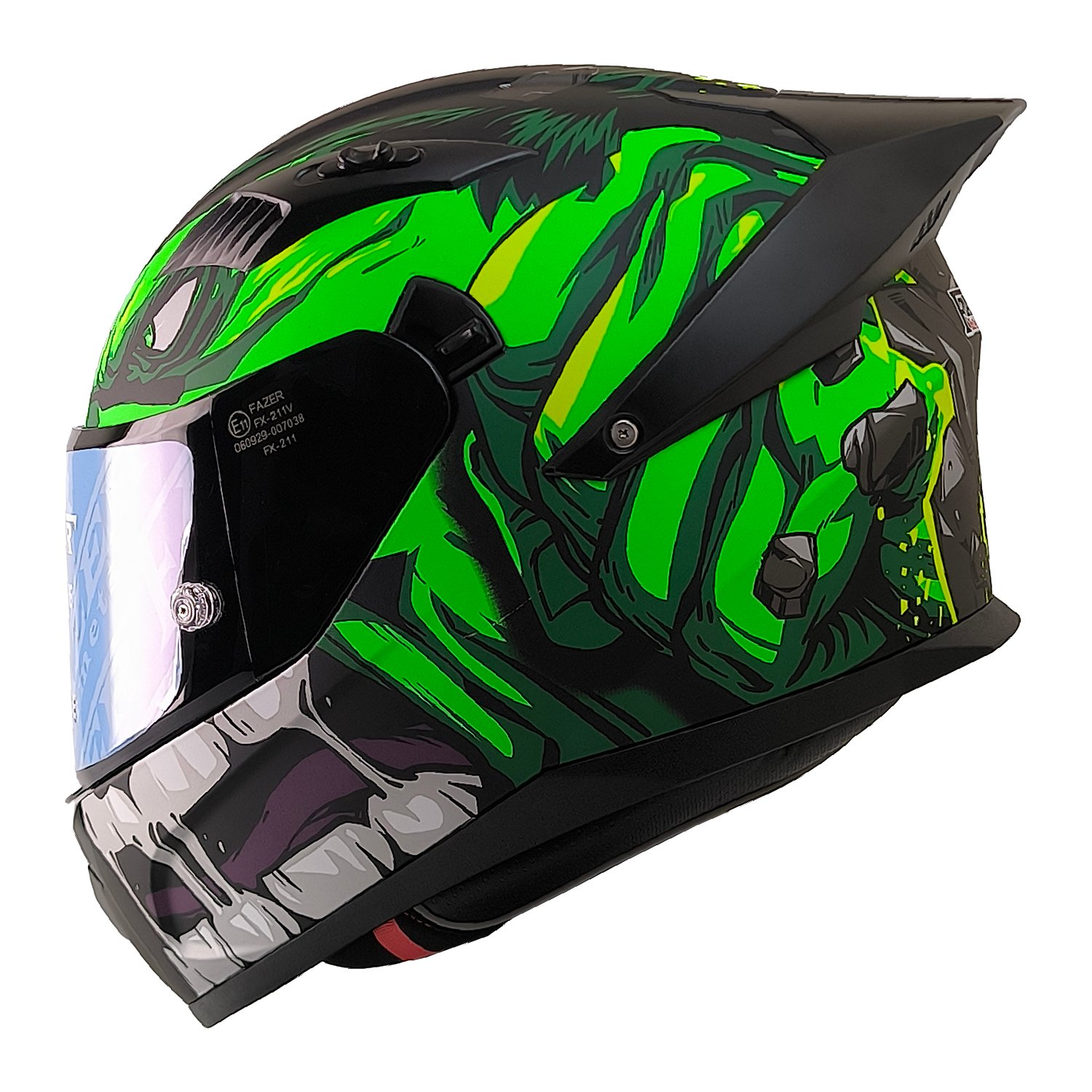 FAZER HELMETS FX-211X FULL FACE KASK RAGE