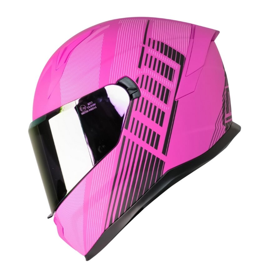 MTS M-910 Full Face Kask FUCHSIA LADY