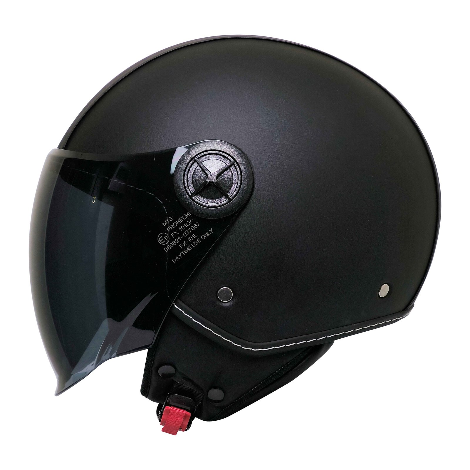 MTS FX-101 LEATHER YARIM KASK