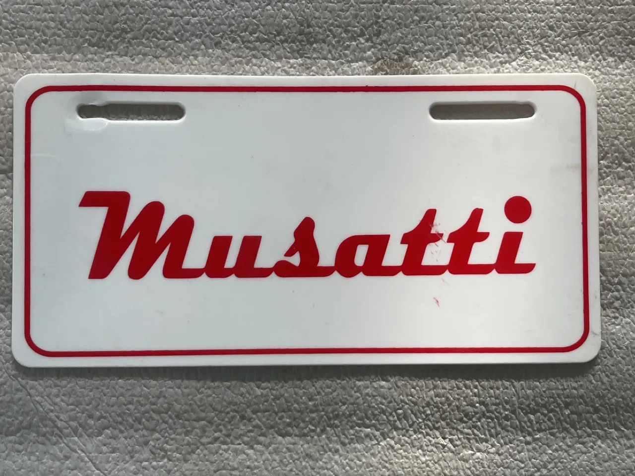 Musatti Plaka - CG 50